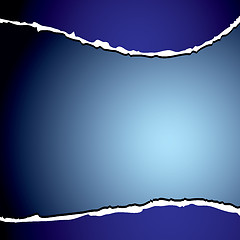 Image showing blue rip divide