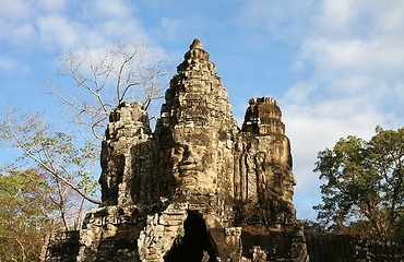 Image showing Gate at Angkor