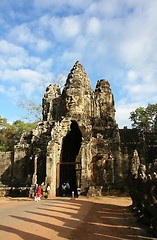 Image showing Gate at Angkor