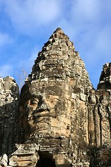 Image showing Face at Angkor