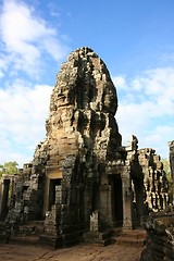 Image showing Faces at Bayon temple