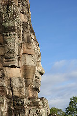 Image showing Face at Bayon Temple