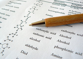 Image showing Chemistry homework