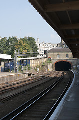 Image showing Train station