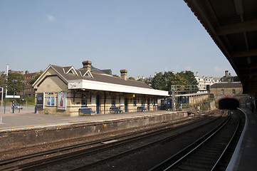 Image showing Train station