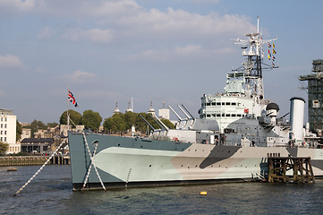 Image showing Warship