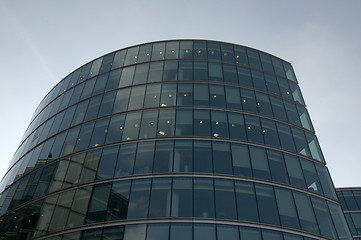 Image showing Glass office building