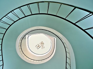 Image showing Spiral stairway �