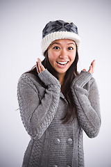 Image showing Beautiful happy asian woman