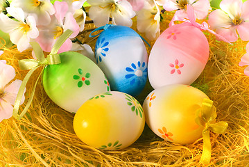 Image showing easter eggs