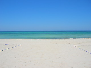 Image showing Beach & Sea