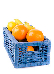 Image showing basket with fruits