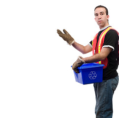 Image showing Recycle Worker