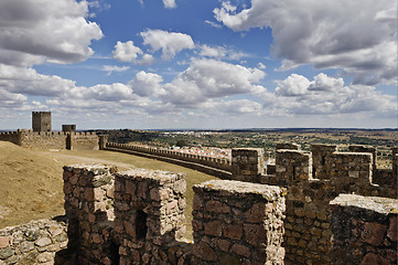 Image showing Medieval walls