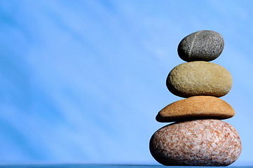 Image showing Stack of stones