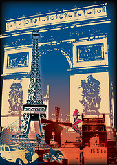Image showing Paris cultural symbol