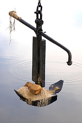 Image showing anchor with brick