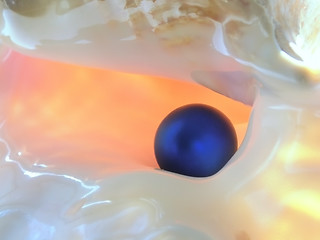 Image showing blue pearl