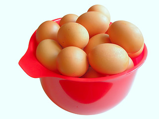 Image showing eggs in bowl