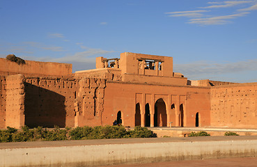 Image showing Palais el-Badi in Marrakech