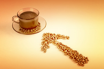 Image showing Cup with coffee