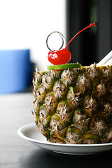 Image showing Pineapple cocktail