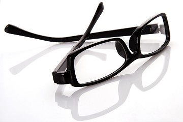 Image showing Black Frame Eyeglasses