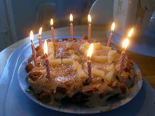 Image showing birthday cake