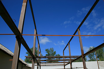 Image showing Metal constructions