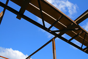 Image showing Metal constructions