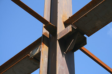 Image showing Metal constructions