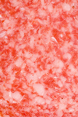 Image showing Salami Texture