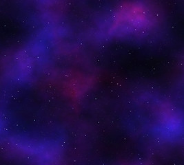 Image showing stars and nebula
