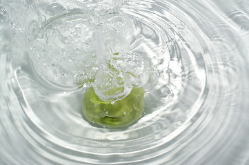 Image showing Apple splash