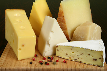 Image showing Cheese variety