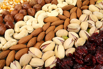 Image showing Nuts background