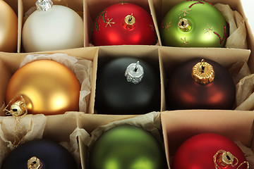 Image showing christmas decorations