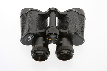 Image showing binoculars on white