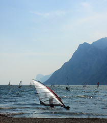 Image showing windsurf in Italy