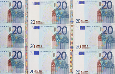 Image showing twenty euros