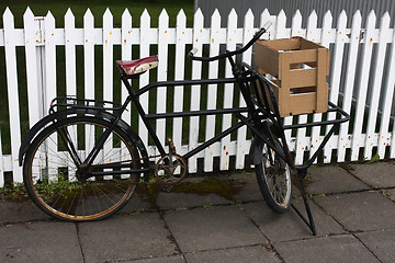 Image showing vintage bicycle