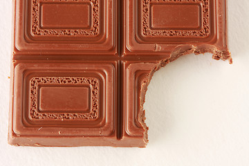 Image showing chocolate bite