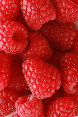 Image showing raspberry background