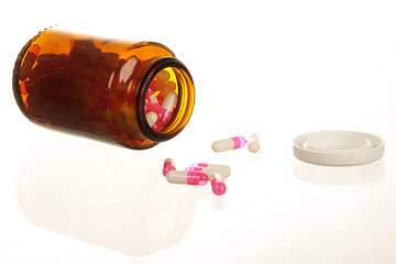 Image showing pill spill