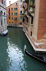 Image showing waterway in venice