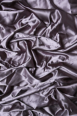 Image showing silver satin