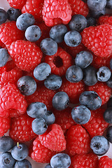 Image showing ripe berry background