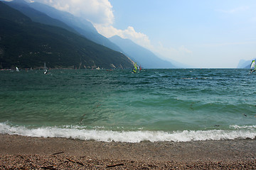 Image showing watersports in summer