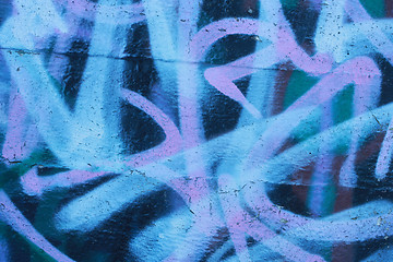 Image showing grafitti swirls