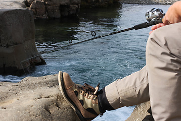 Image showing leisure fishing